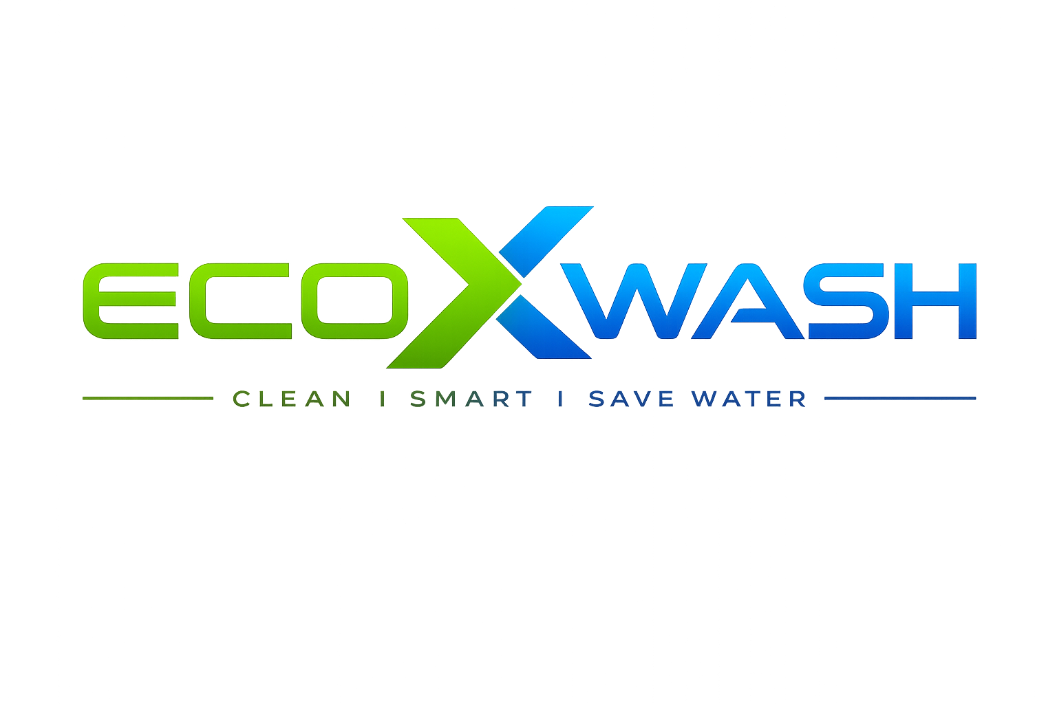 ECOXWASH water-saving ice cream scoop rinsing system logo